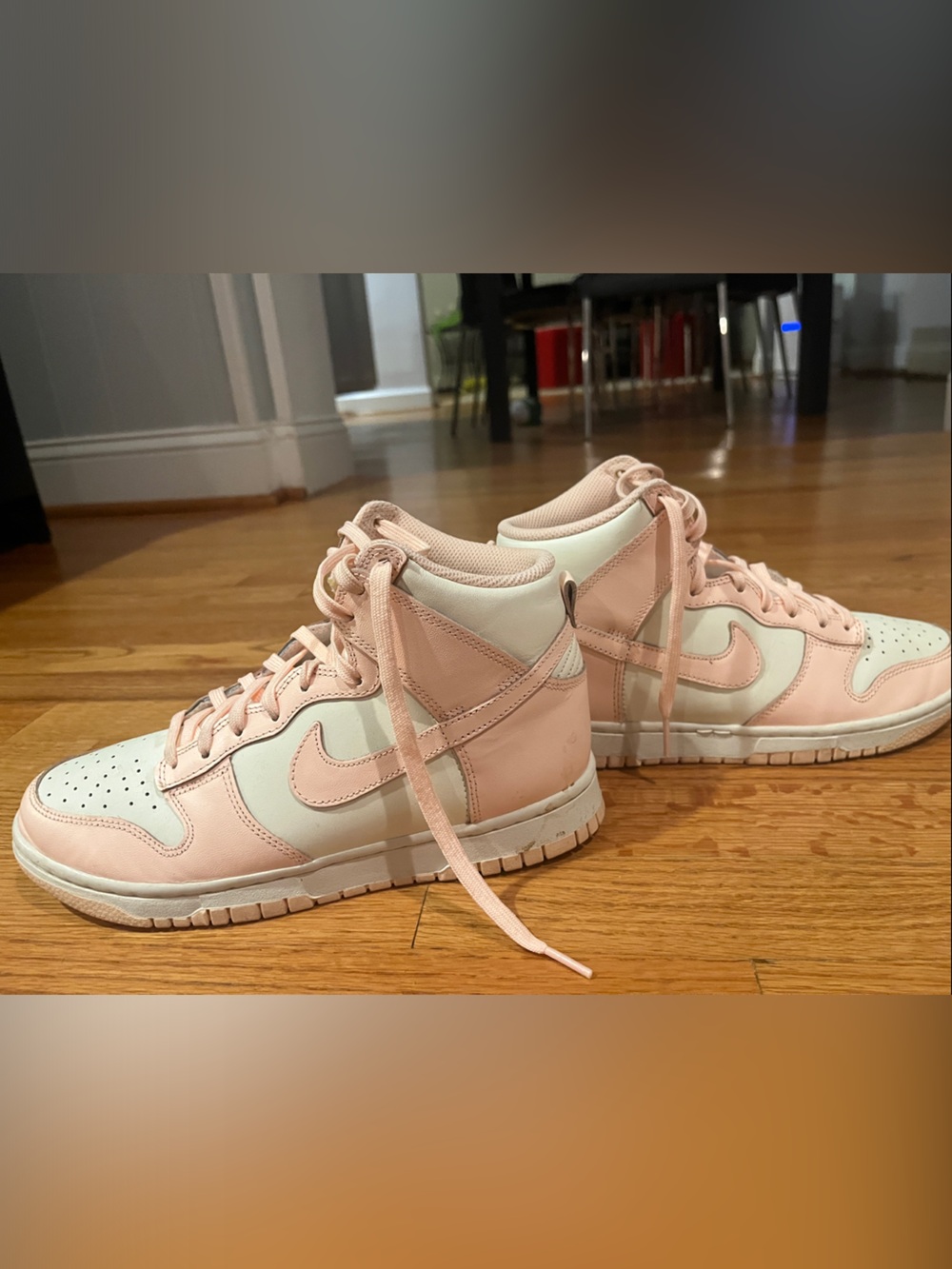 Light Blue and Pink Nike Dunks - Picture 2 of 2